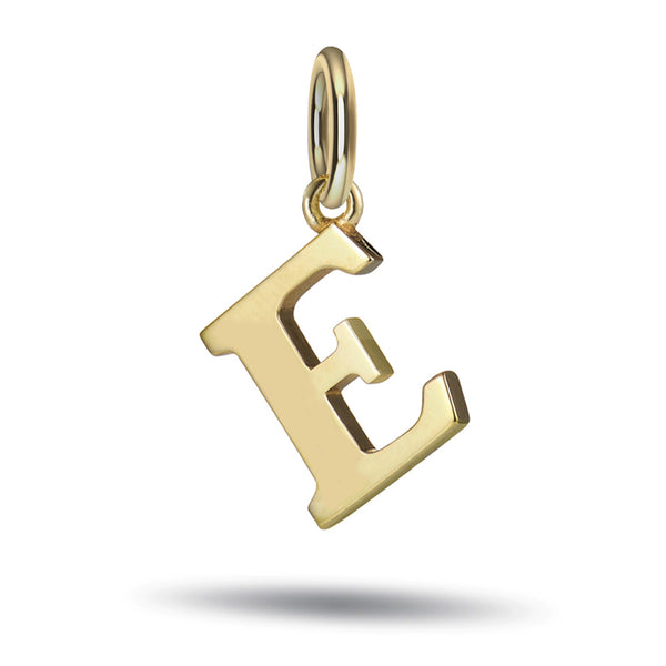 Solo Initial in Yellow Gold