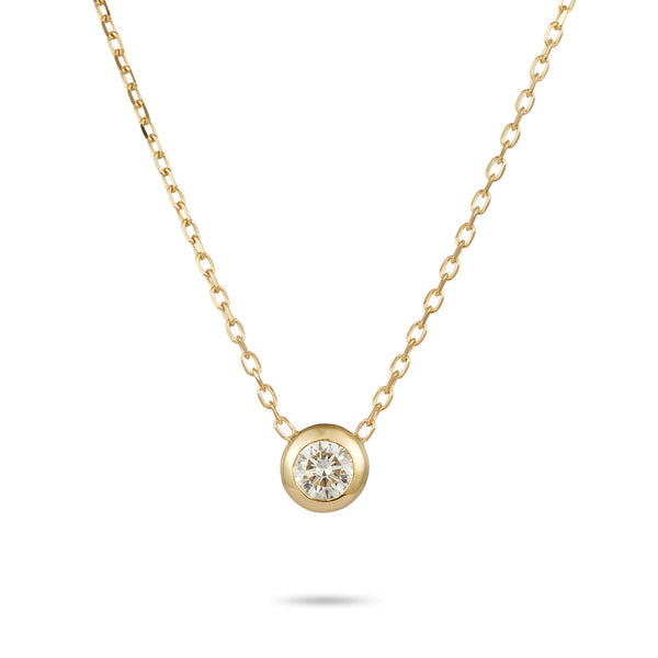 Diamonds are FOREVER Necklace in Yellow Gold