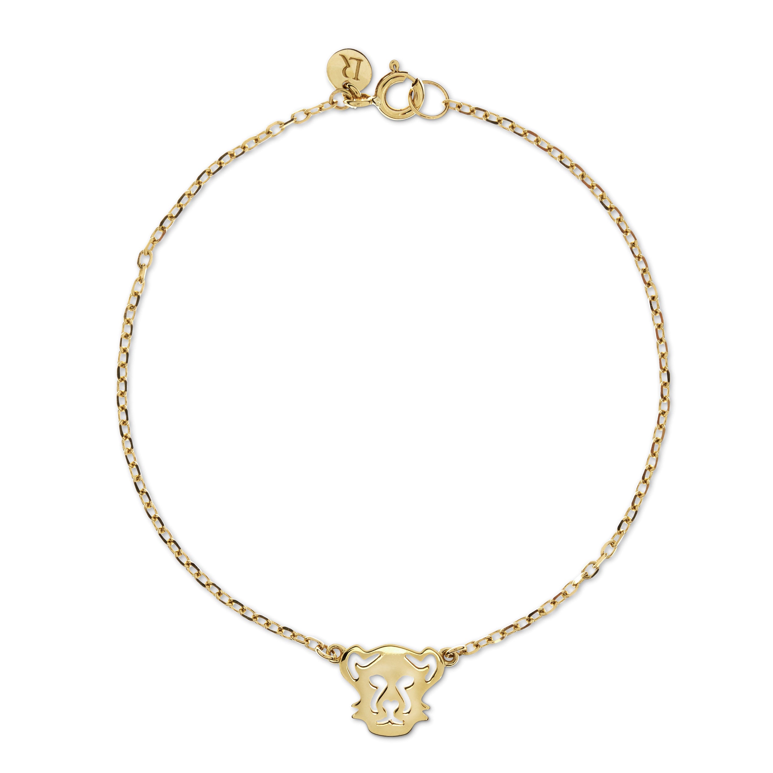 Gold panther bracelet Clearance