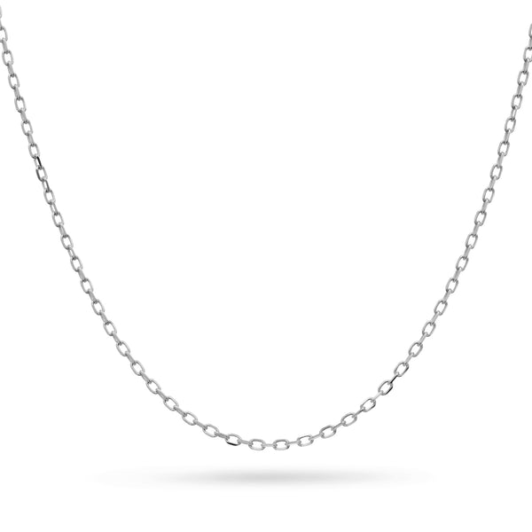 60cm 1.5mm Platinum Chain for Jayne