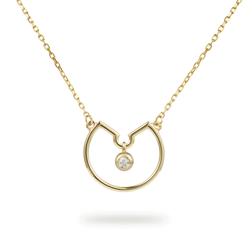 "RTS" Cherished Necklace in Yellow Gold