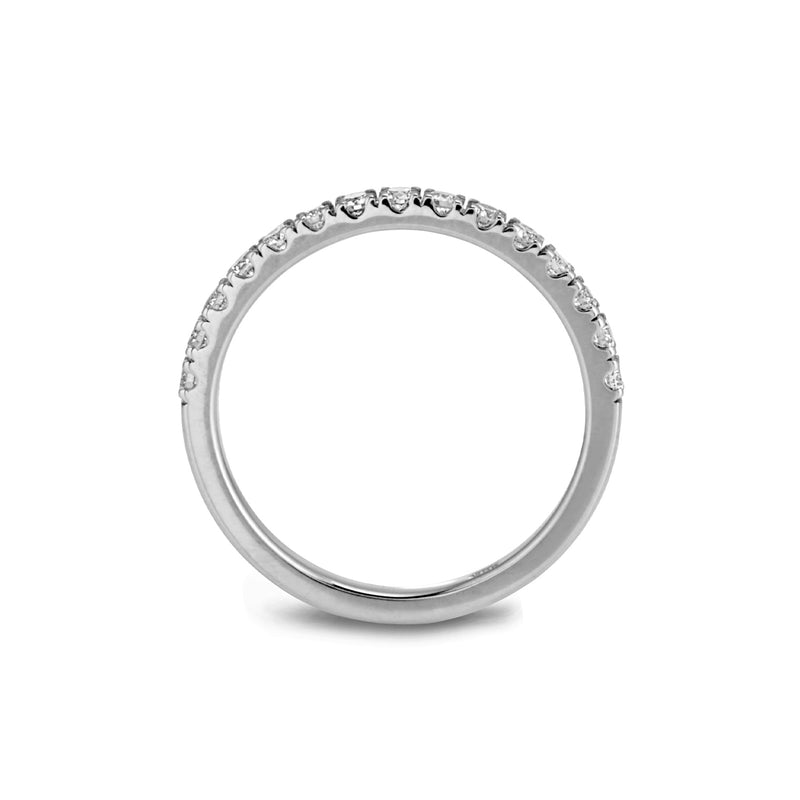 The TREASURE Diamond Eternity Ring in Platinum