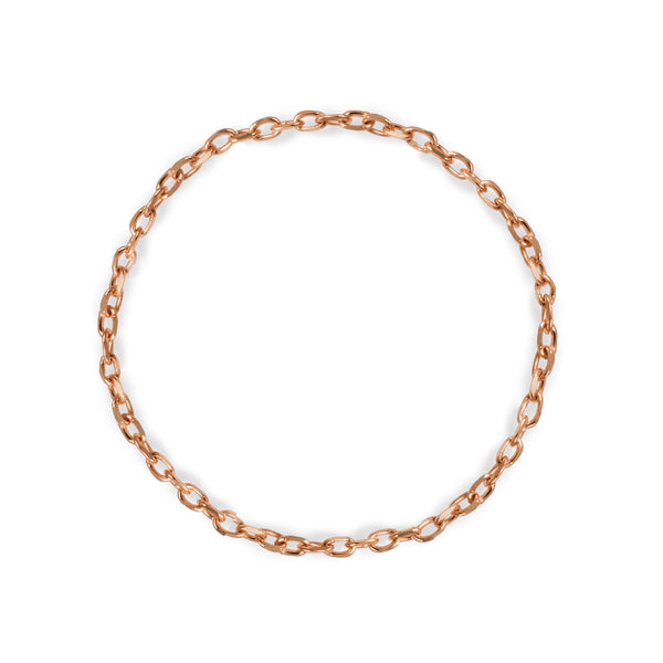 Chain Ring in Rose Gold