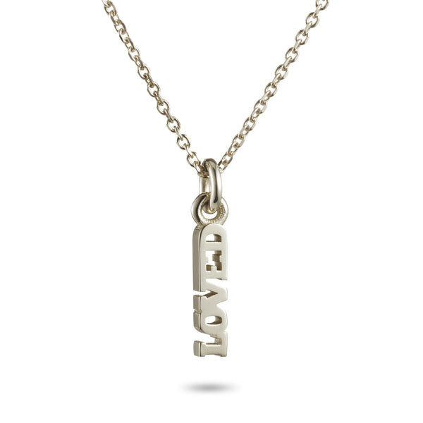 Baby LOVED Necklace in Sterling Silver