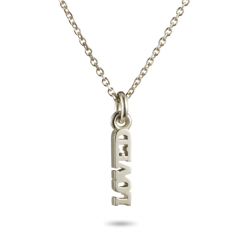 Baby LOVED Necklace in Sterling Silver
