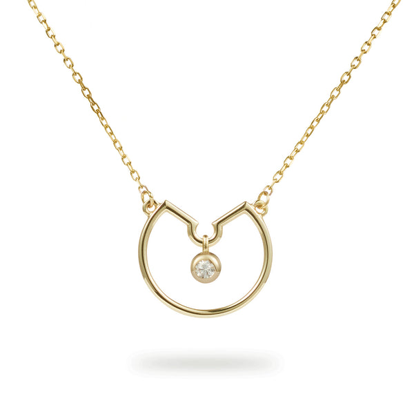 The Cherished Necklace in Yellow Gold