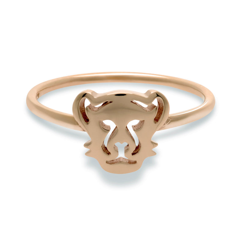 Panther Ring in Rose Gold