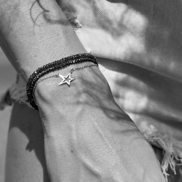 Lucky Star Bracelet in Sterling Silver