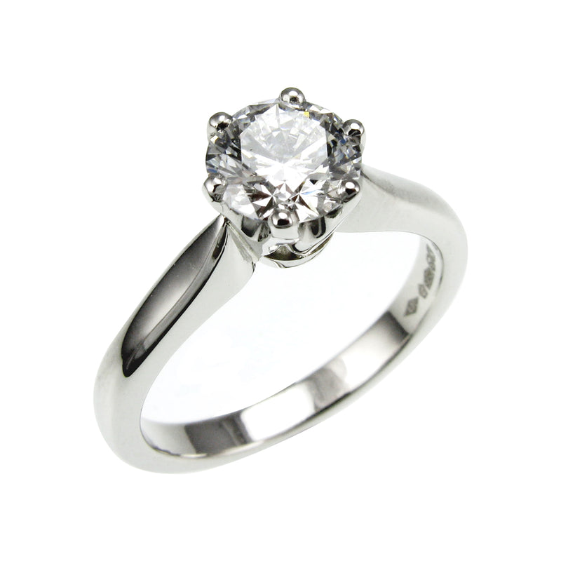 1ct Solitaire Engagement Ring.