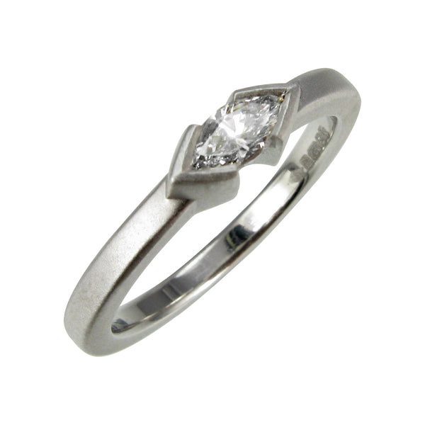 Bespoke Platinum & Diamond Engagement Ring